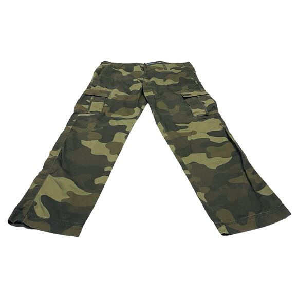 Camo Cargo Pants AMERICAN RAG, Camouflage Pants - Picture 1 of 5